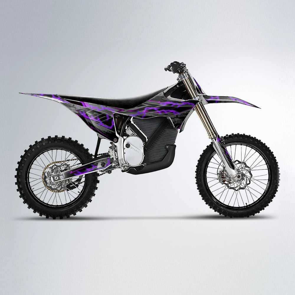 PATCHY Stark Varg MX motocross graphics kit in Purple