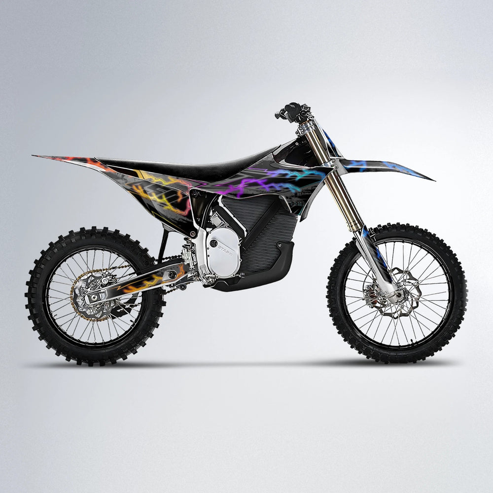 PATCHY Stark Varg MX motocross graphics kit in Sunset Fade