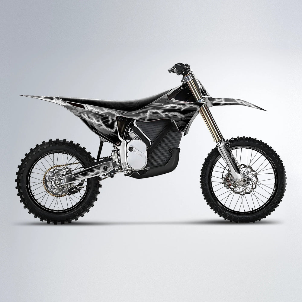 PATCHY Stark Varg MX motocross graphics kit in White