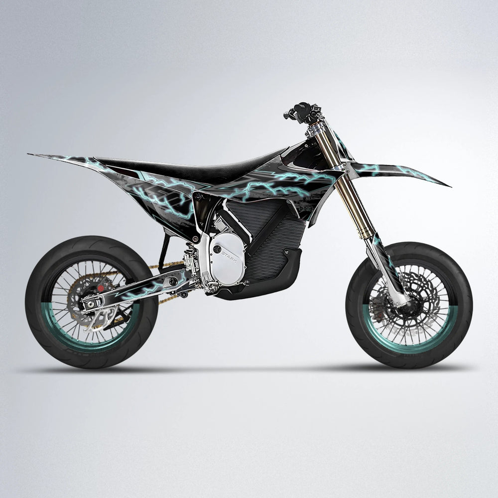 PATCHY Stark Varg SM supermoto graphics kit in Mint