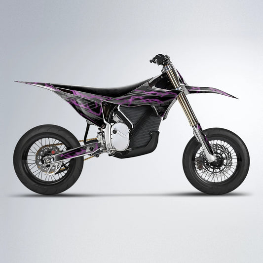 PATCHY Stark Varg SM supermoto graphics kit in Pink