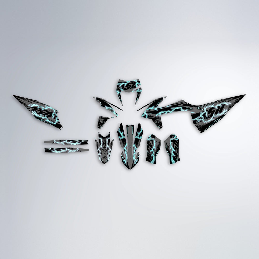PATCHY graphics kit parts layout in Mint