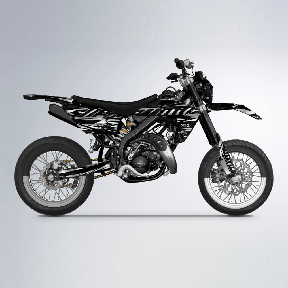 PHANTOM Rieju MRT supermoto graphics kit in Custom Colour