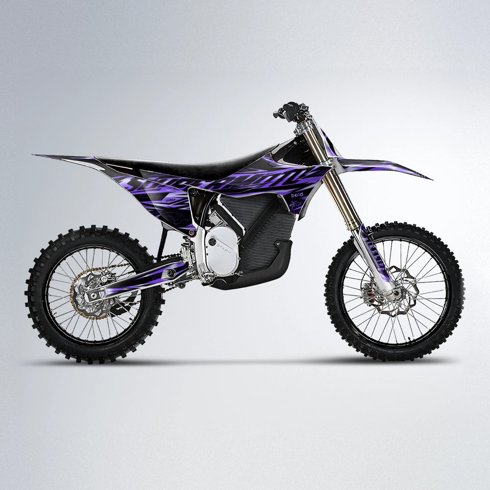 PHANTOM Stark Varg MX motocross graphics kit in Purple