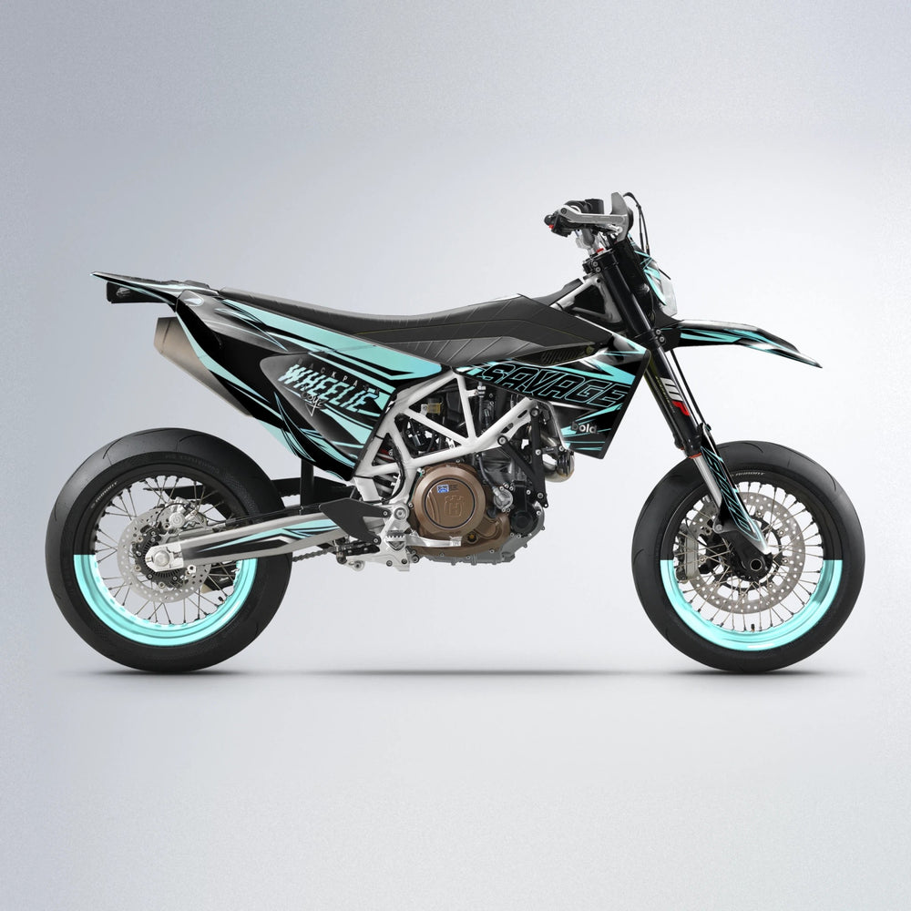 PRESENCE Husqvarna 701 supermoto graphics kit in Mint
