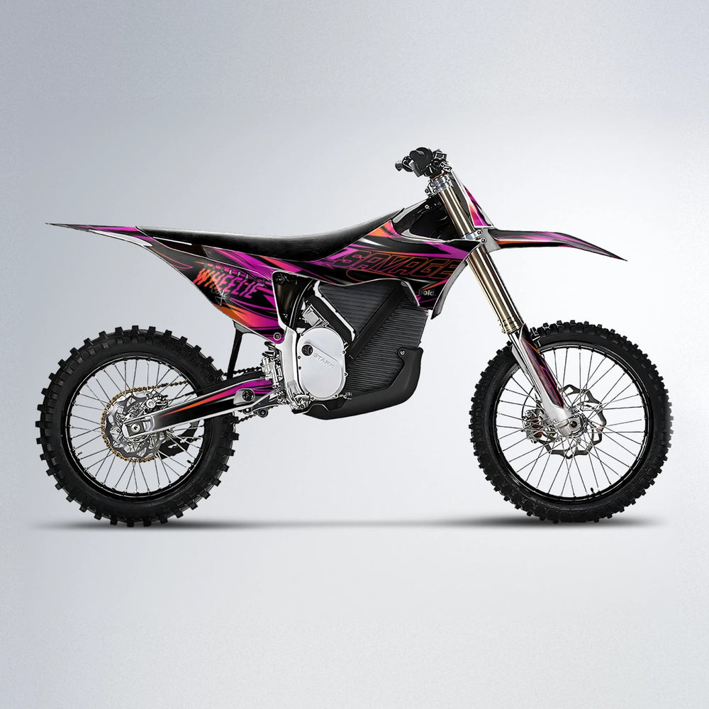 PRESENCE Stark Varg MX motocross graphics kit in Pink