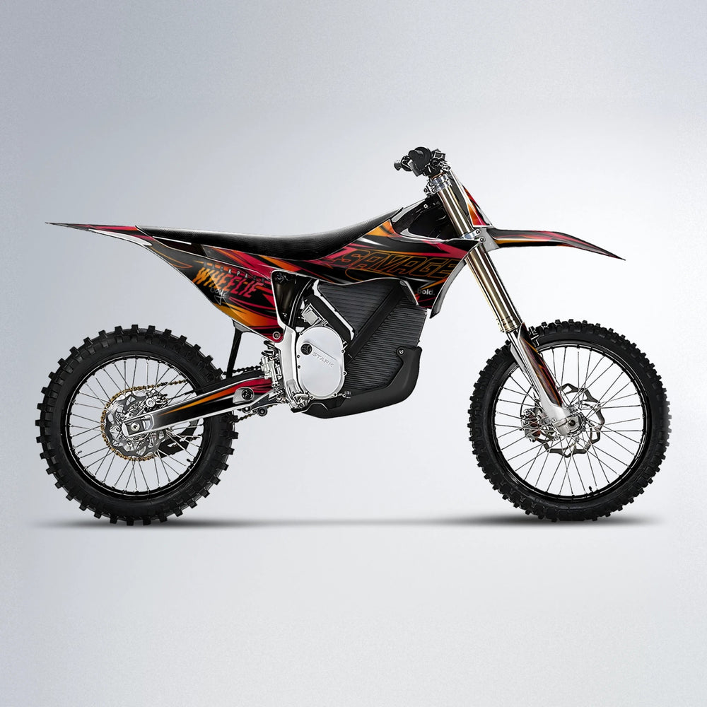 PRESENCE Stark Varg MX motocross graphics kit in Red