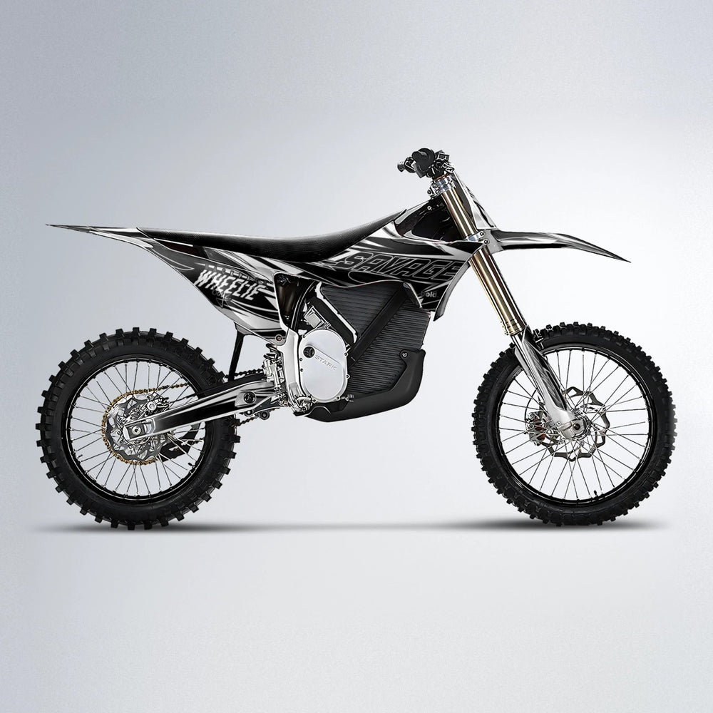 PRESENCE Stark Varg MX motocross graphics kit in White