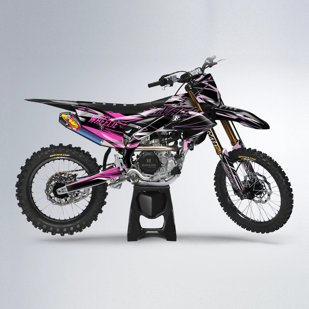 PRESENCE Yamaha YZF MX motocross graphics kit in Flamingo