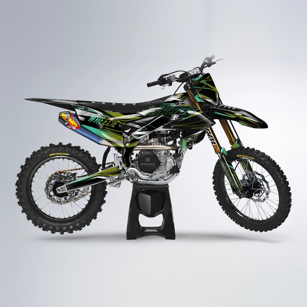 PRESENCE Yamaha YZF MX motocross graphics kit in Olive