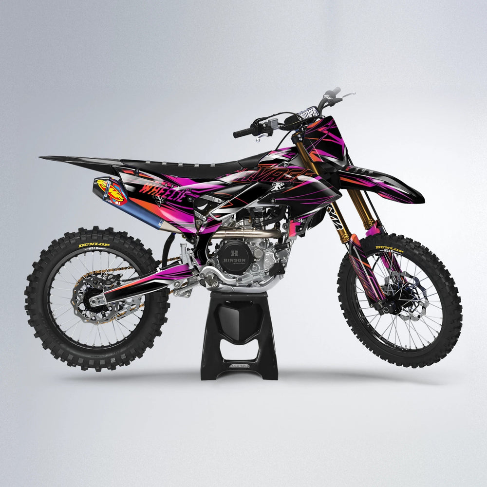 PRESENCE Yamaha YZF MX motocross graphics kit in Pink
