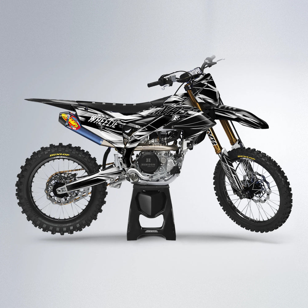 PRESENCE Yamaha YZF MX motocross graphics kit in White