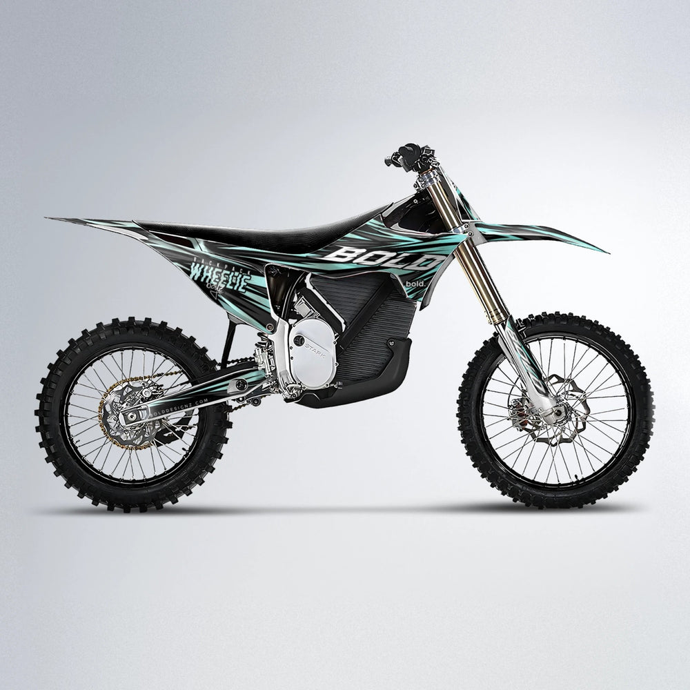 RAGE Stark Varg MX motocross graphics kit in Mint