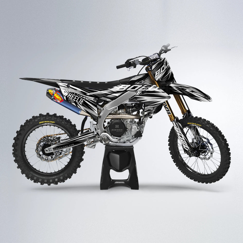 RAGE Yamaha YZF MX motocross graphics kit in White