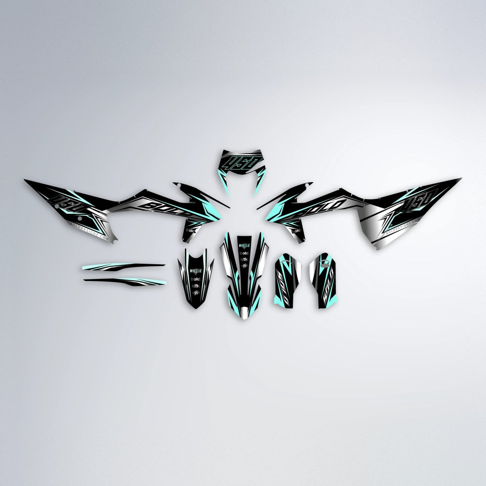 REAPER graphics kit parts layout in Mint