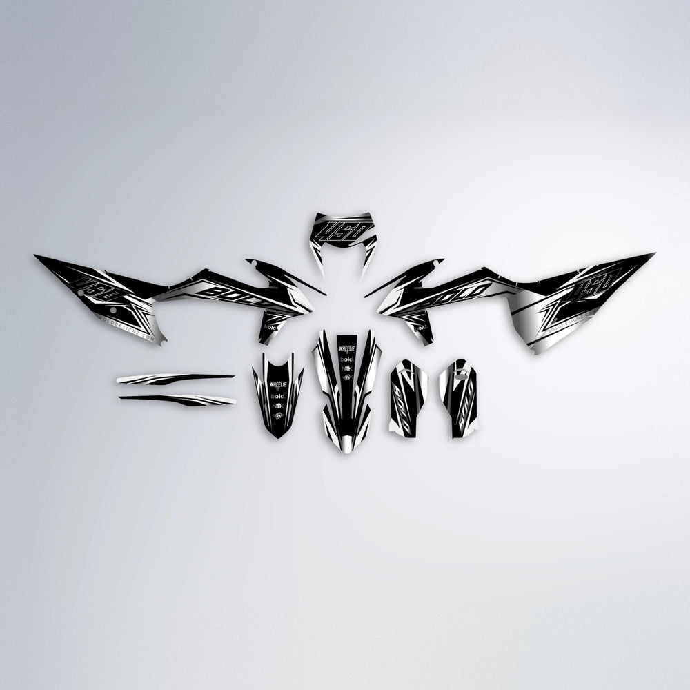 REAPER graphics kit parts layout in White
