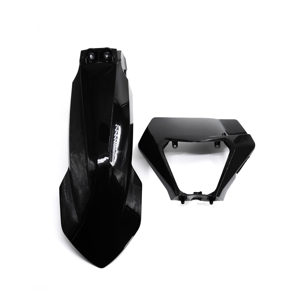 KTM Restyle Front Kit (Front Fender + Headlight Plastic) - Bolddesignz