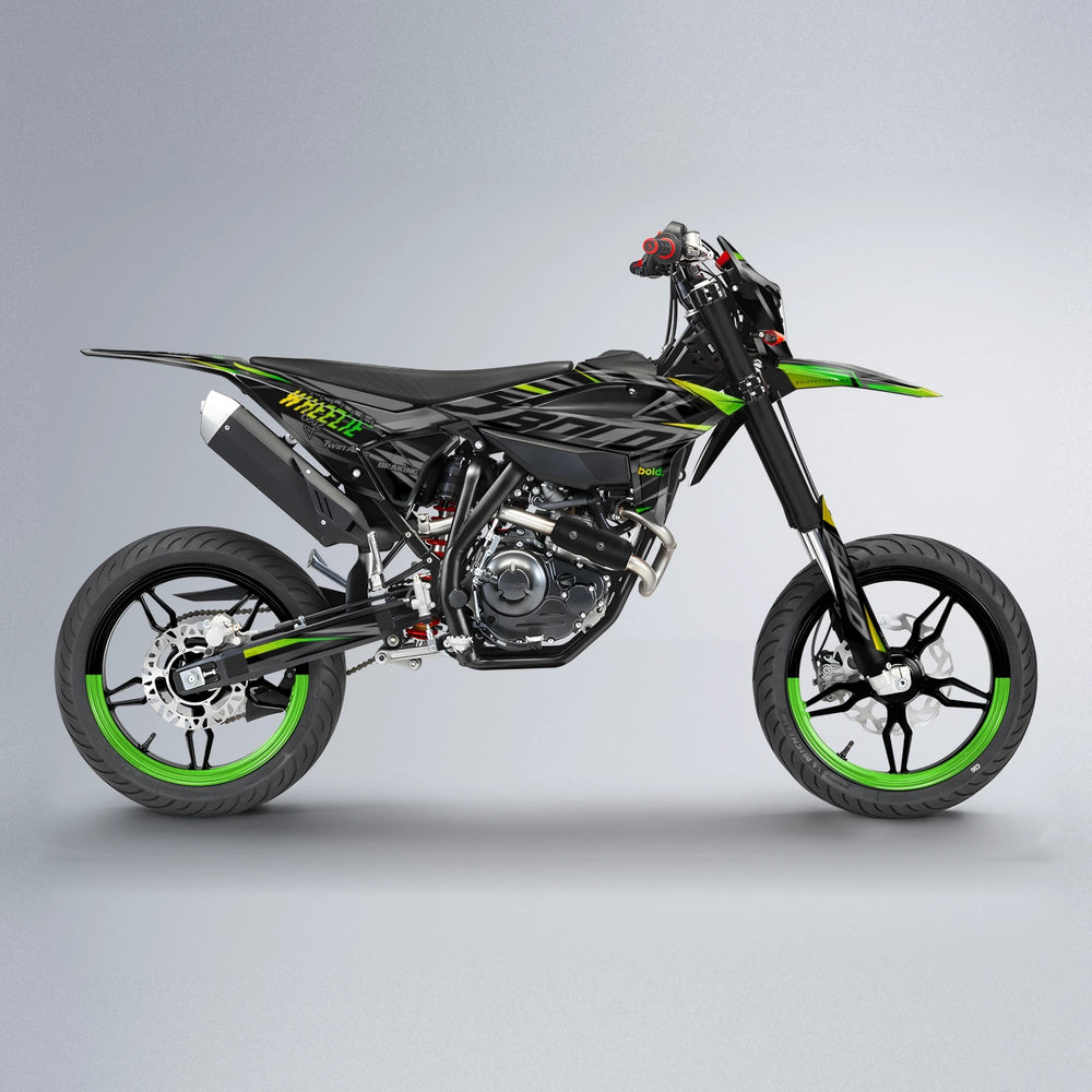 RETAIN Beta supermoto graphics kit in Green