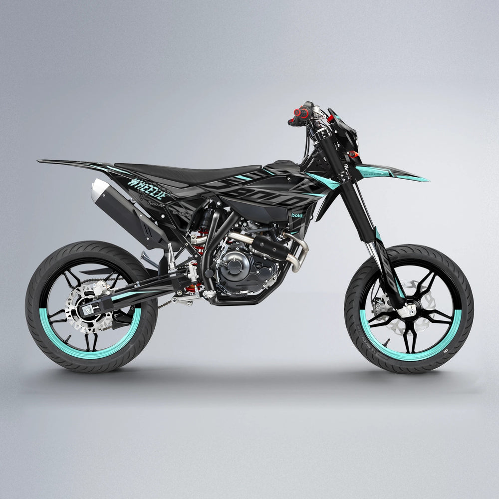 RETAIN Beta supermoto graphics kit in Mint