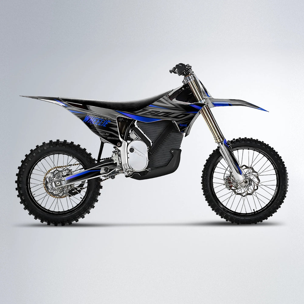 RETAIN Stark Varg MX motocross graphics kit in Blue