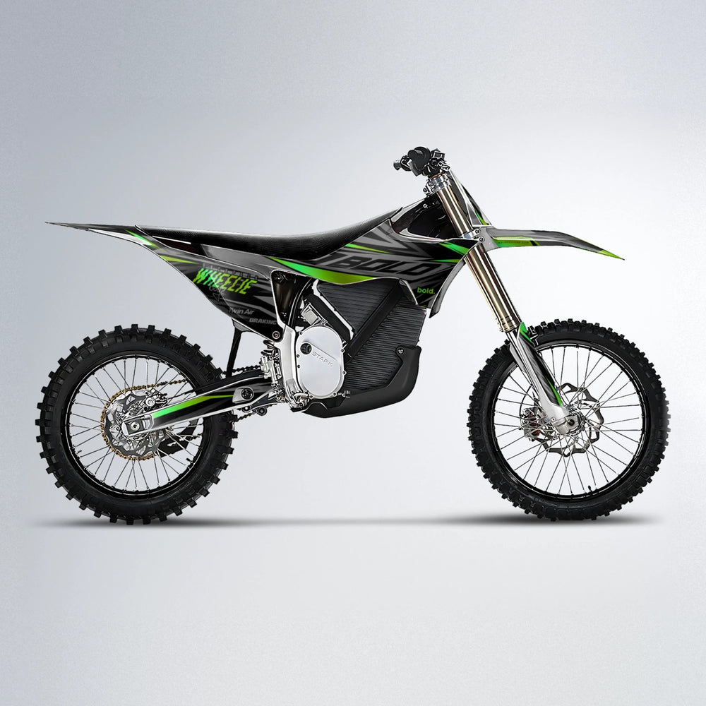 RETAIN Stark Varg MX motocross graphics kit in Green