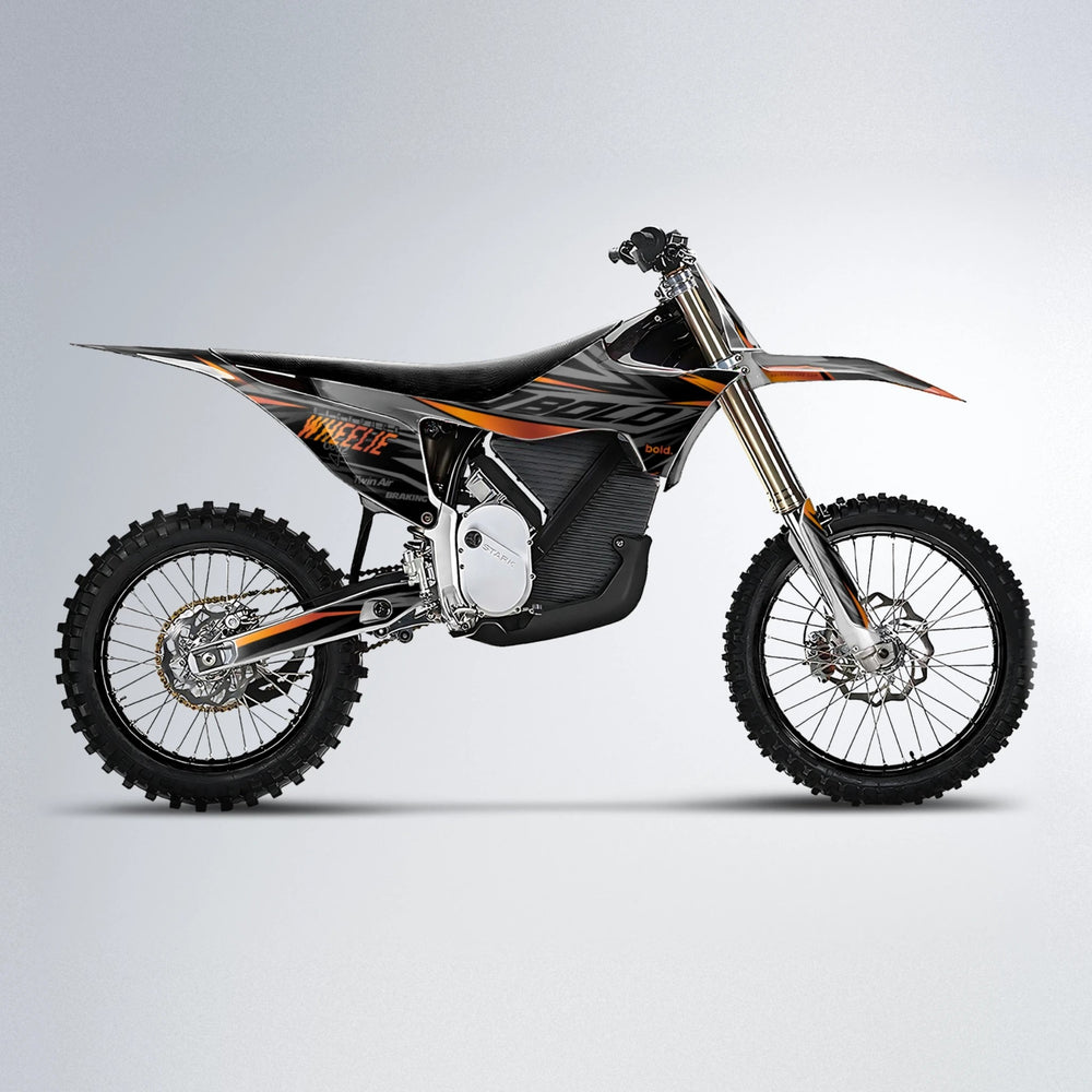 RETAIN Stark Varg MX motocross graphics kit in Orange