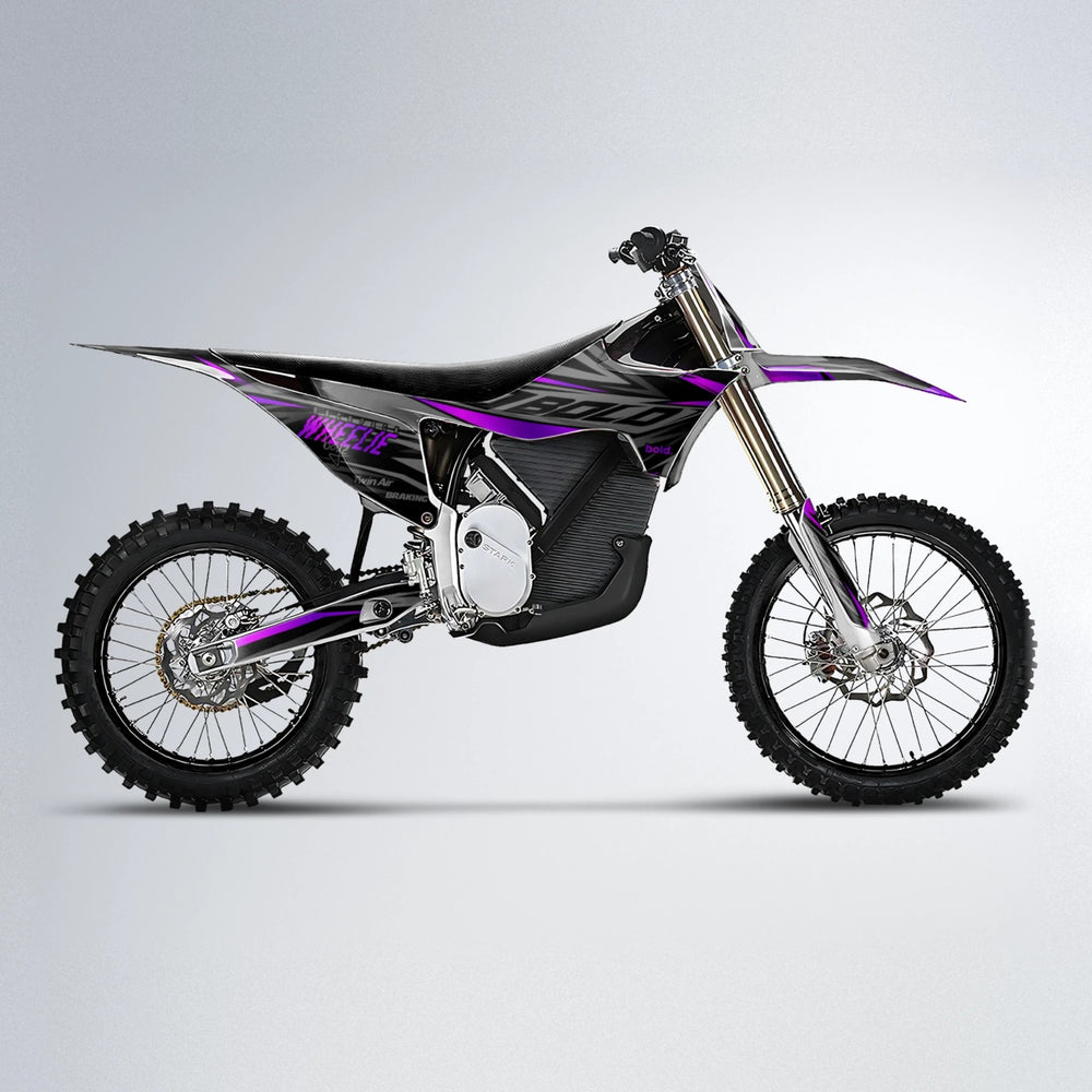 RETAIN Stark Varg MX motocross graphics kit in Purple