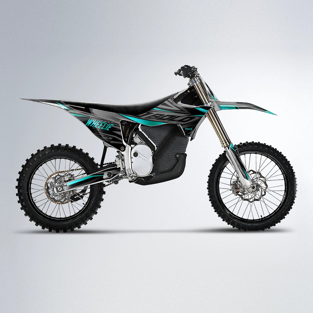 RETAIN Stark Varg MX motocross graphics kit in Teal