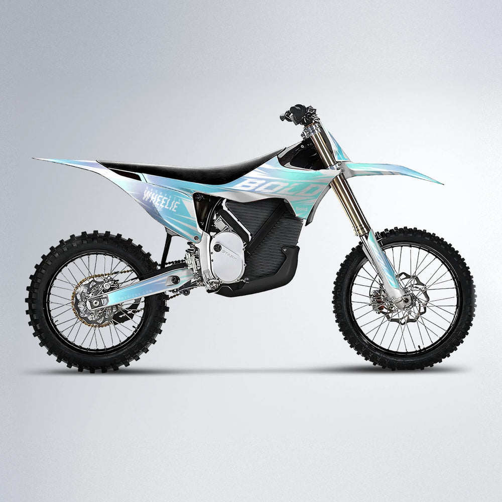 RETRO Stark Varg MX motocross graphics kit in Mint