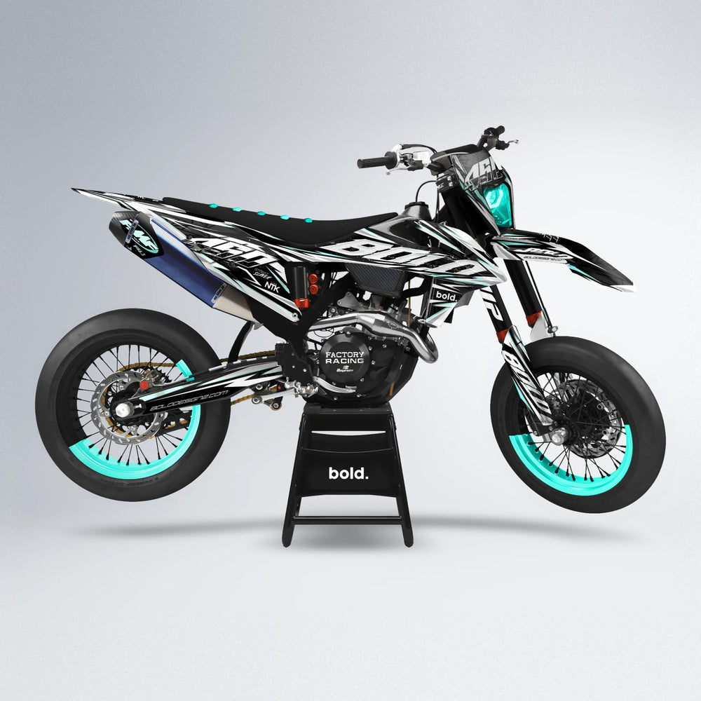 ROGUE supermoto graphics kit in Mint