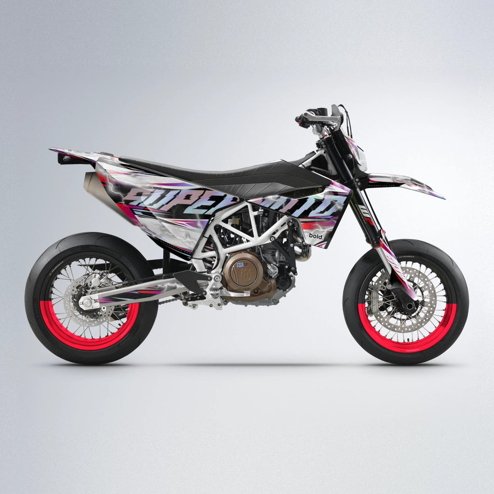 ROPAS72 Husqvarna 701 supermoto graphics kit in Red