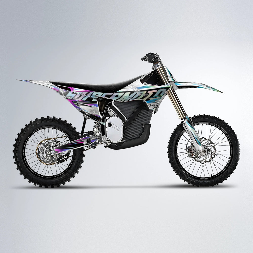 ROPAS72 Stark Varg MX motocross graphics kit in Pink & Light Blue