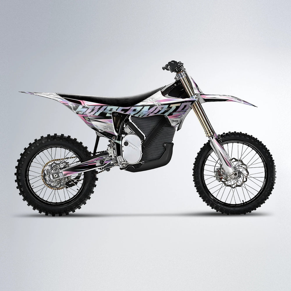 ROPAS72 Stark Varg MX motocross graphics kit in Sakura Pink