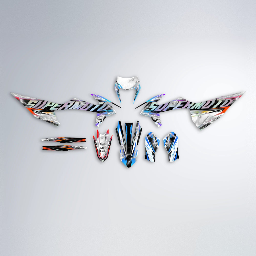 ROPAS72 graphics kit parts layout in Sunset Fade