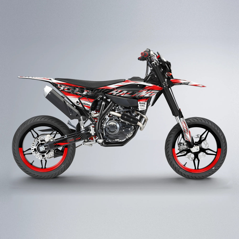 ROSEN Beta supermoto graphics kit in Custom Colour