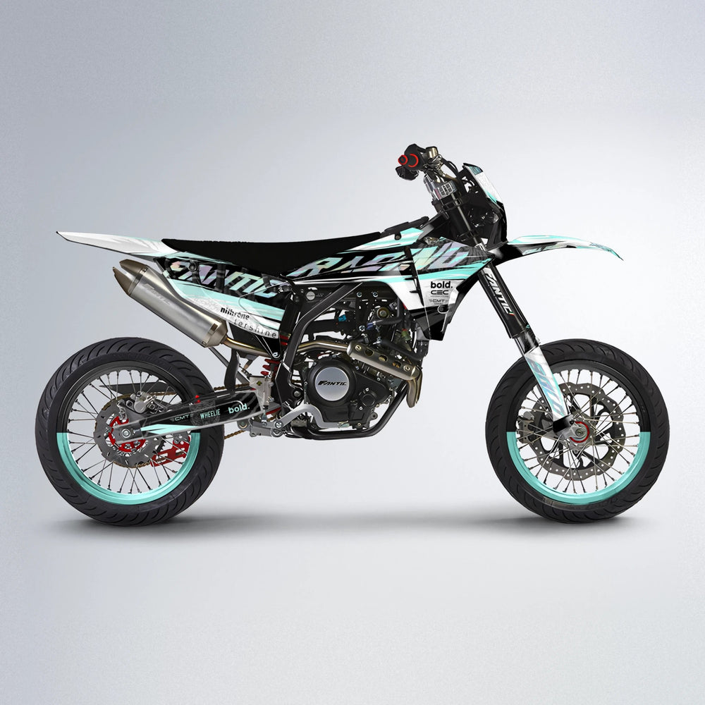 ROSEN Fantic supermoto graphics kit in Mint