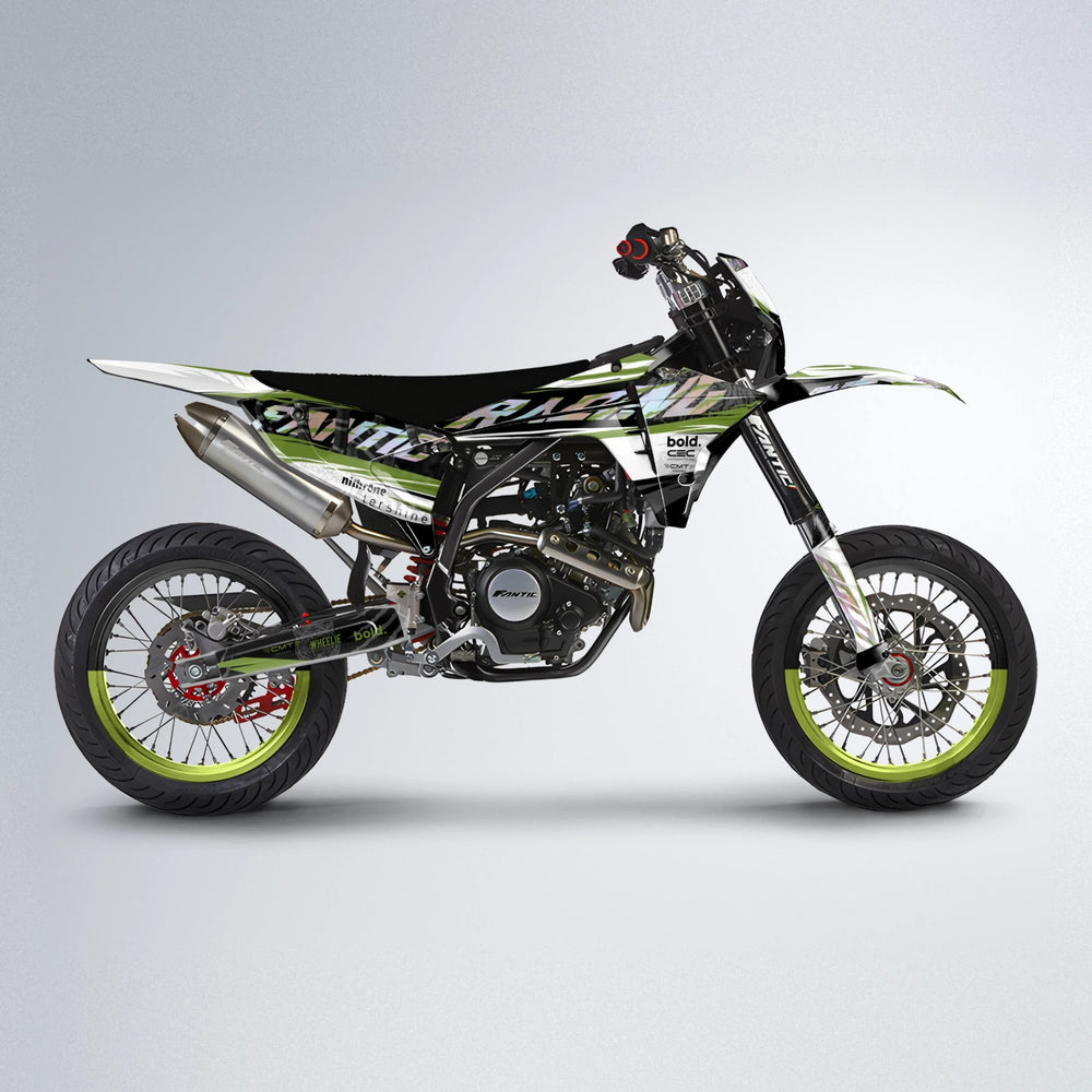ROSEN Fantic supermoto graphics kit in Olive