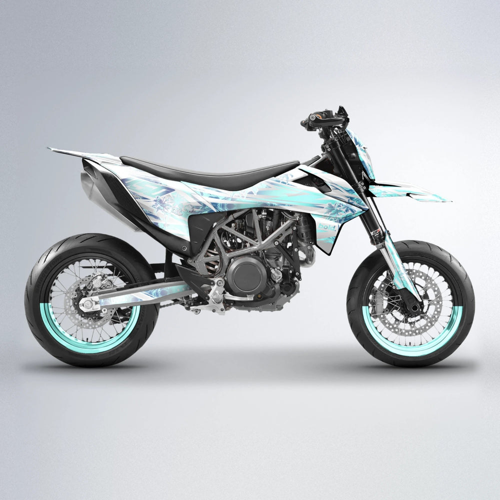 ROZALIN KTM SMC 690 supermoto graphics kit in Mint