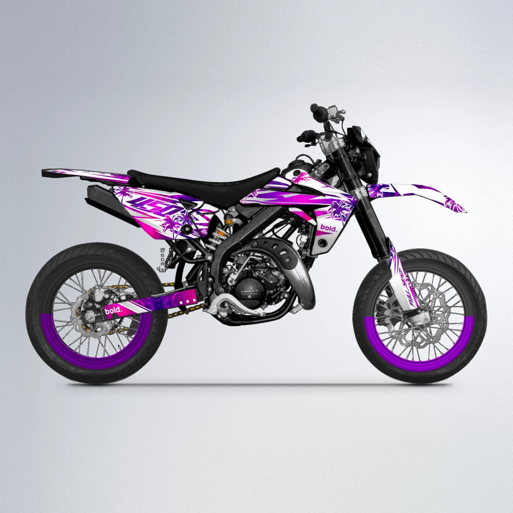 ROZALIN Rieju MRT supermoto graphics kit in Custom Colour