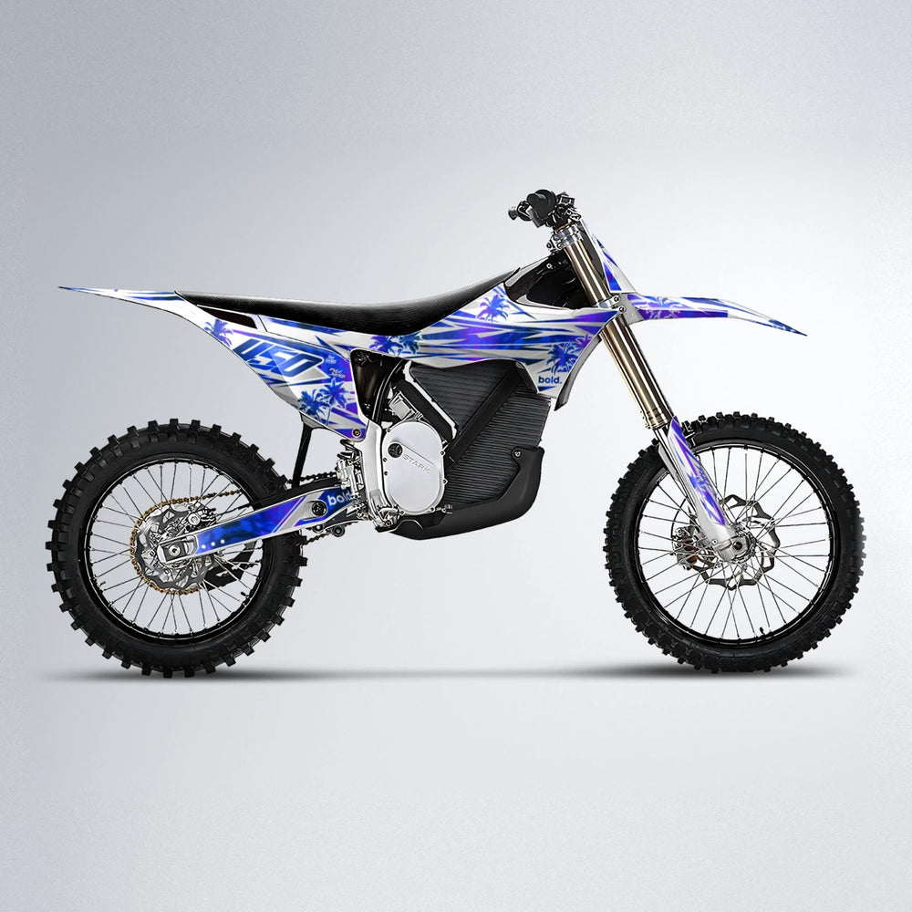 ROZALIN Stark Varg MX motocross graphics kit in Blue