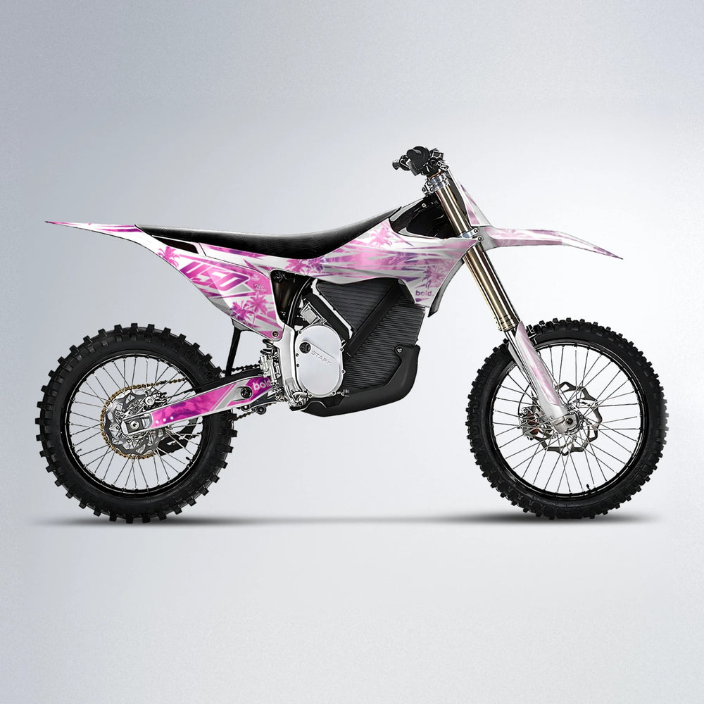 ROZALIN Stark Varg MX motocross graphics kit in Flamingo