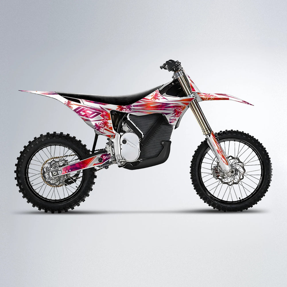 ROZALIN Stark Varg MX motocross graphics kit in Red