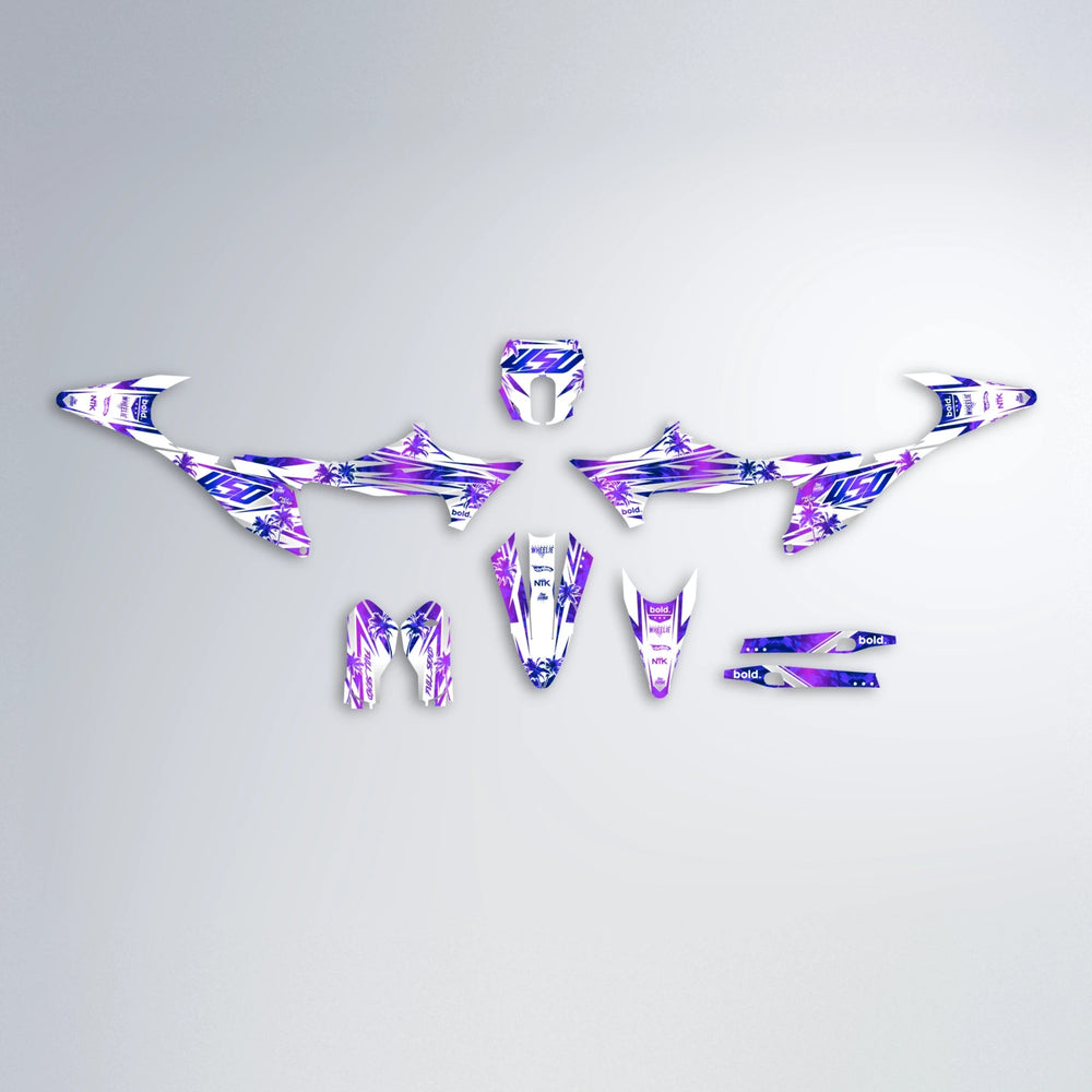 ROZALIN Stark Varg SM graphics kit parts layout in Purple