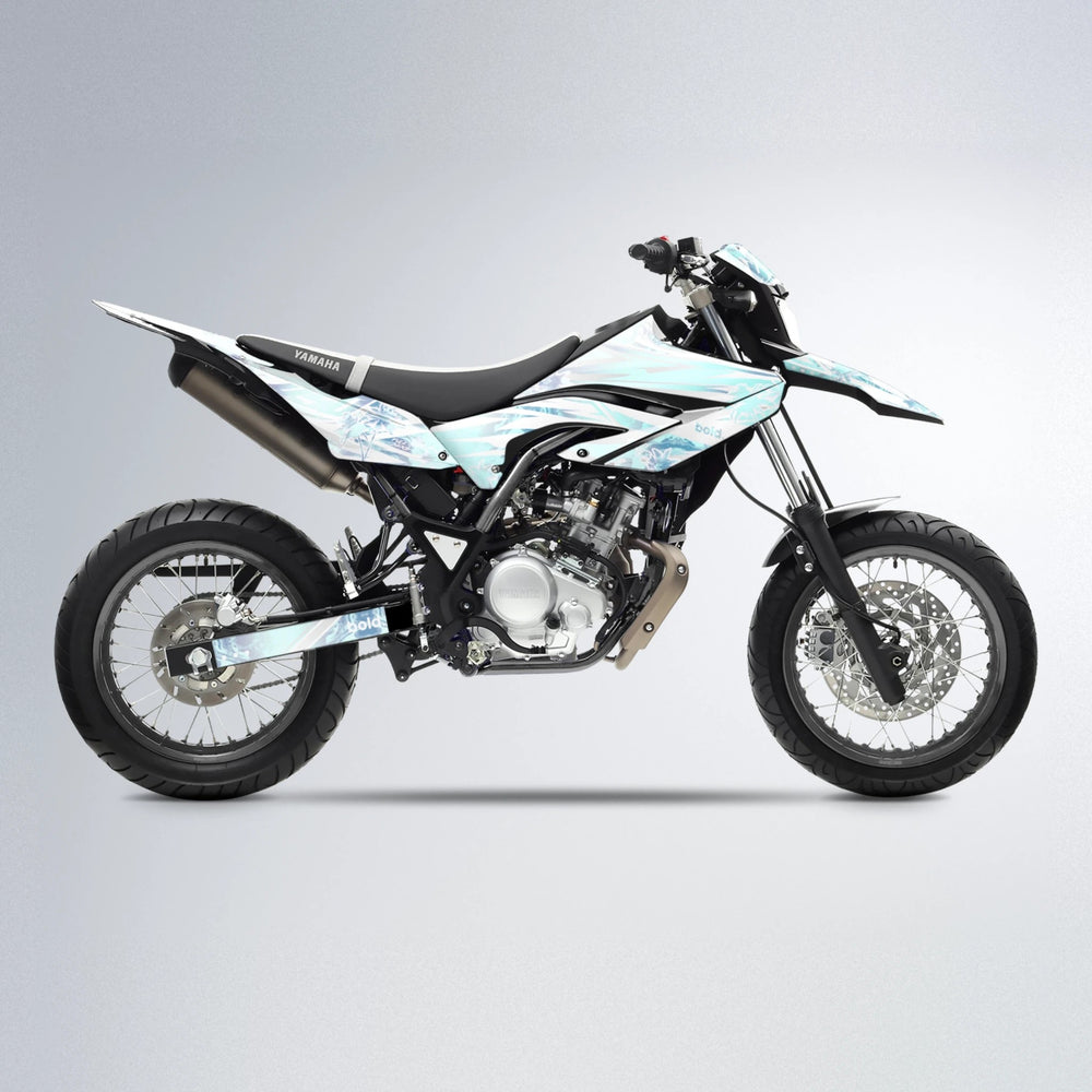 ROZALIN Yamaha WR 125X supermoto graphics kit in Mint