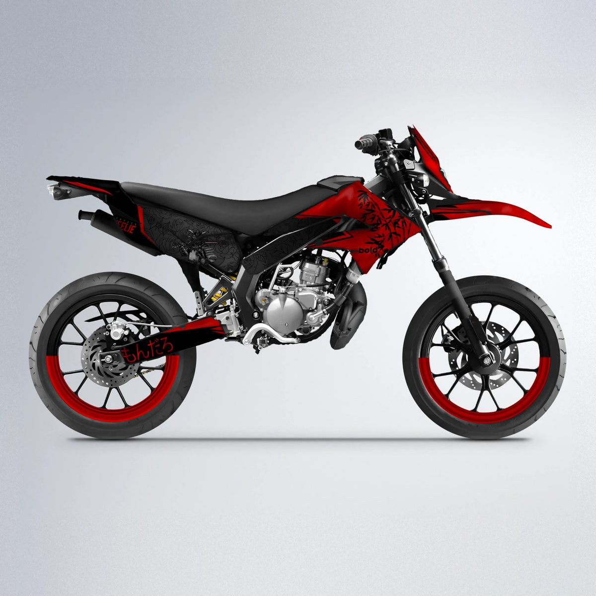 SAMURAI - Derbi Senda Graphics kit Supermoto Graphics Kits, Wheels & Parts