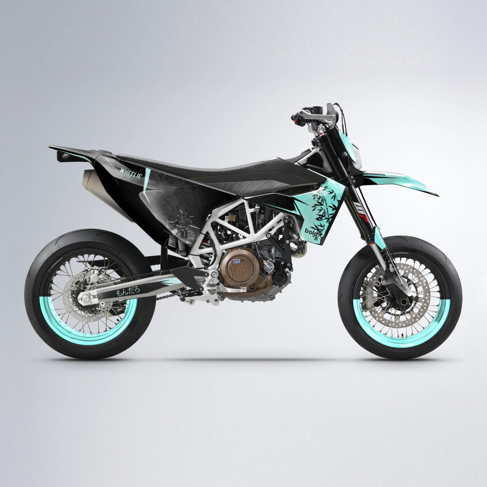 SAMURAI Husqvarna 701 supermoto graphics kit in Mint