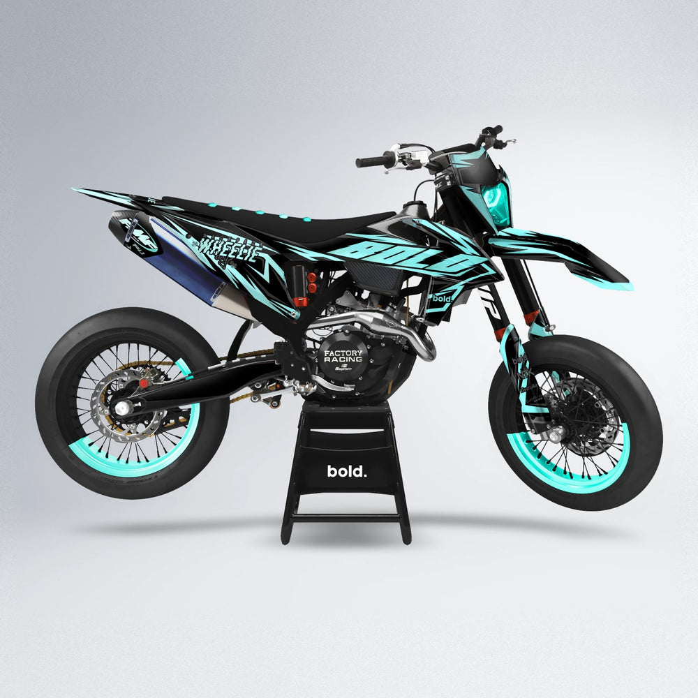 SCAN supermoto graphics kit in Mint