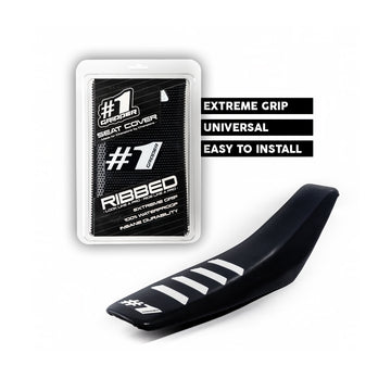 Seat Cover - One Gripper | Black Ribbed