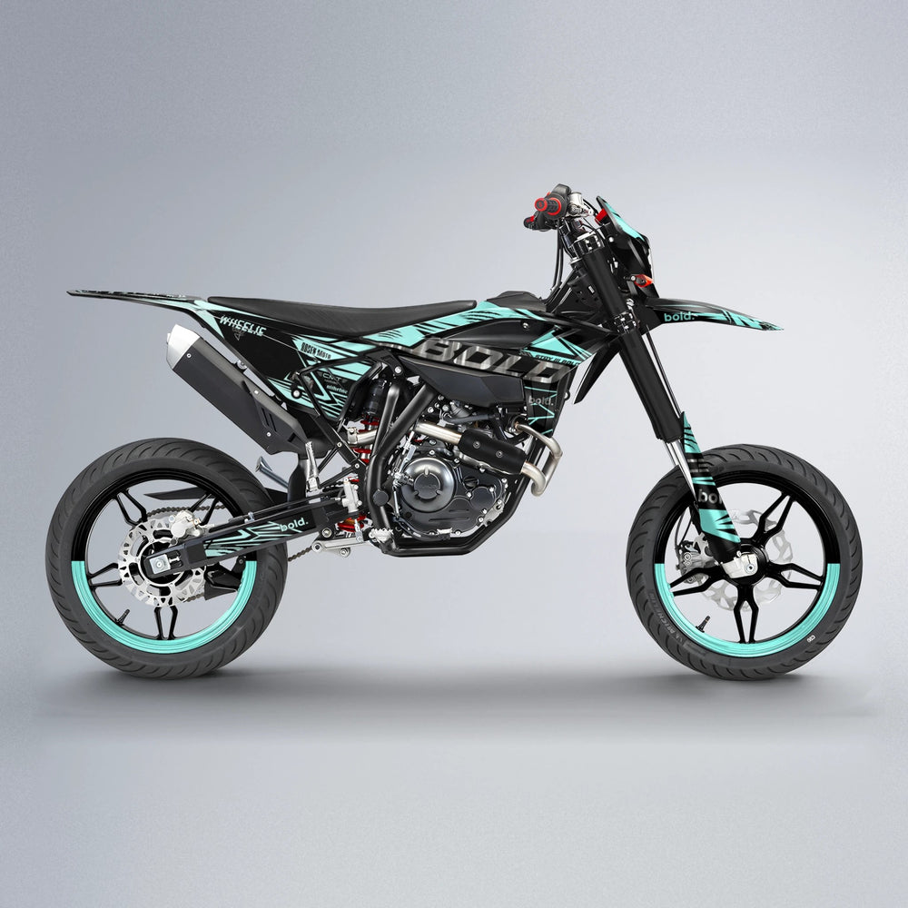 SEBBE ROSEN Beta supermoto graphics kit in Mint