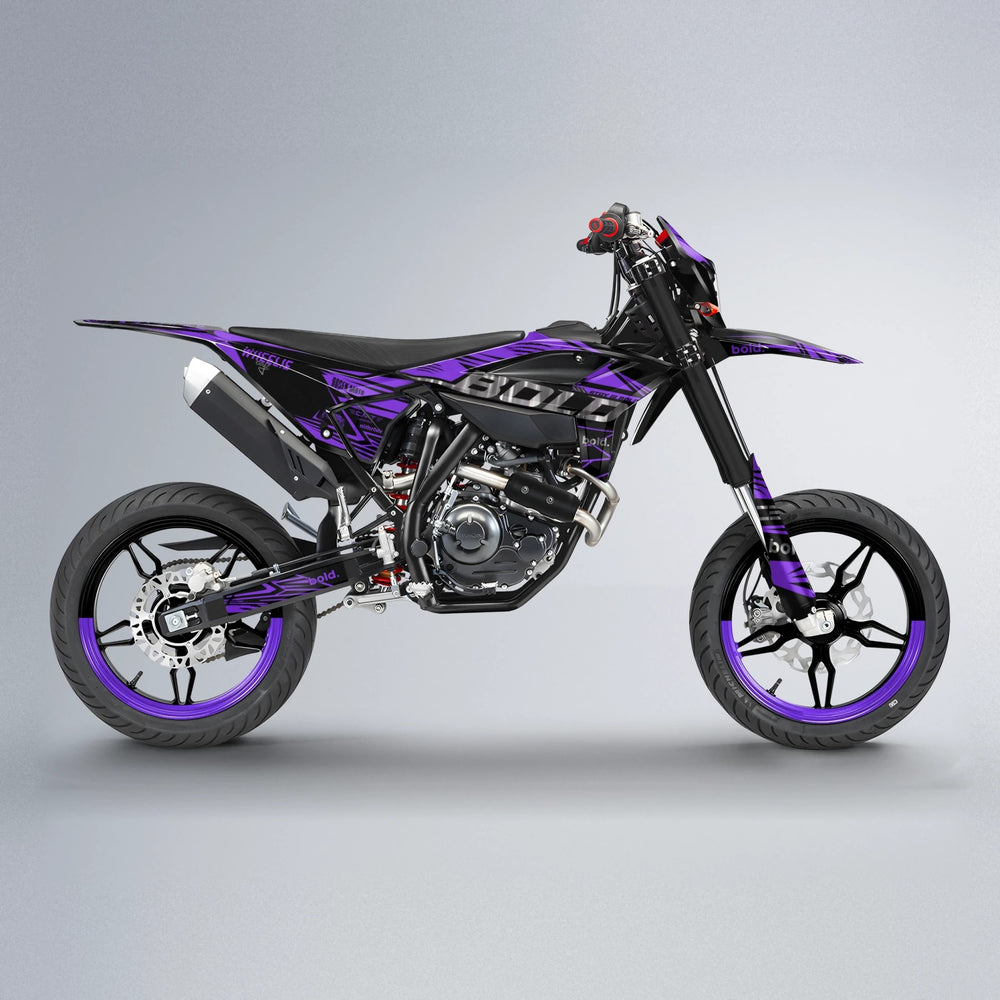 SEBBE ROSEN Beta supermoto graphics kit in Purple